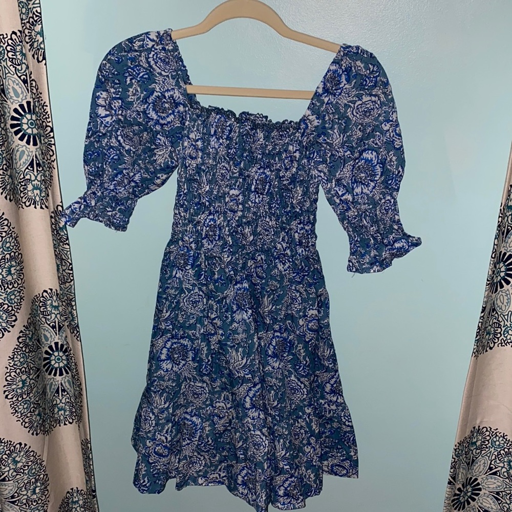 Perry Walker Smocked Dress One Size